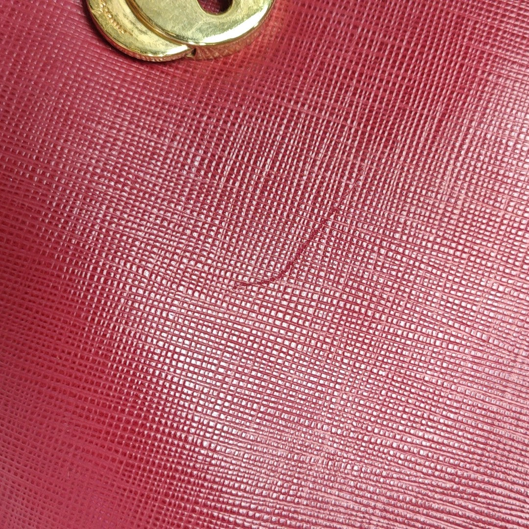 Ginny Calfskin Red