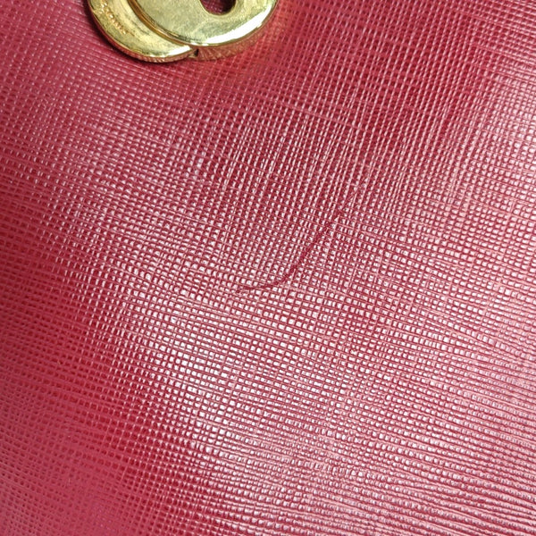Ginny Calfskin Red