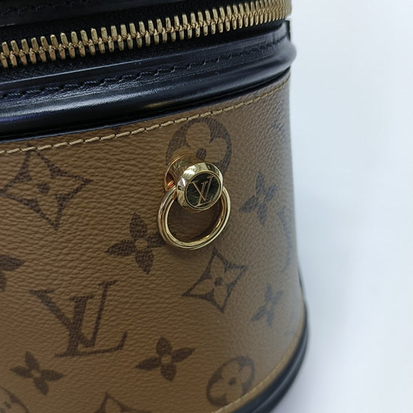 CANNES PM Monogram Coated Canvas Brown