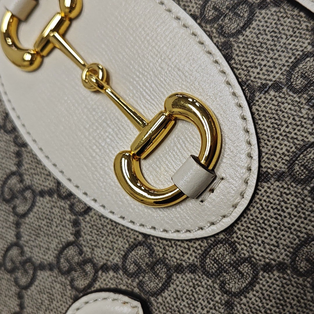 Horsebit 1955 Mini Coated Canvas Beige