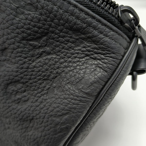 KEEPALL 35 Monogram Calfskin Black