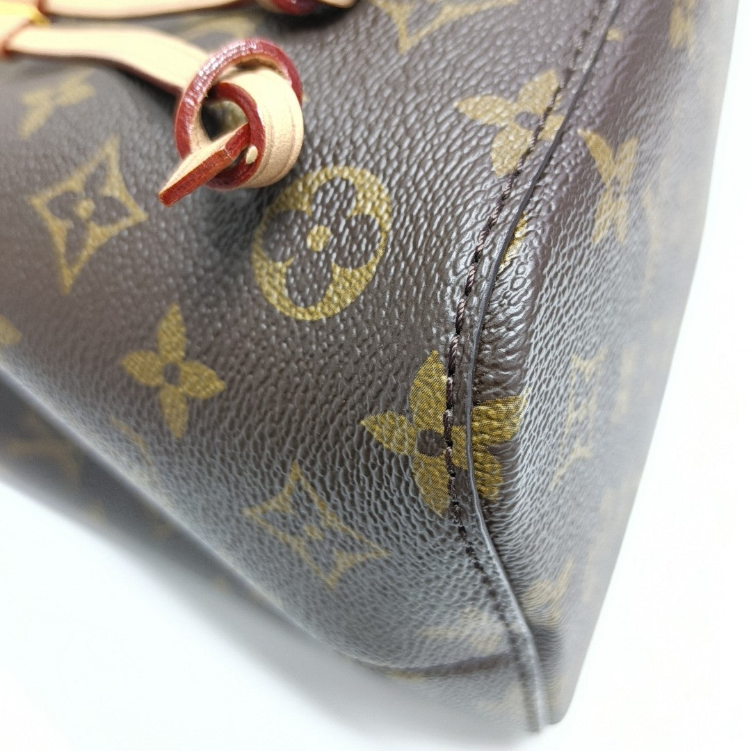 NÉONOÉ BB Monogram Coated Canvas Brown