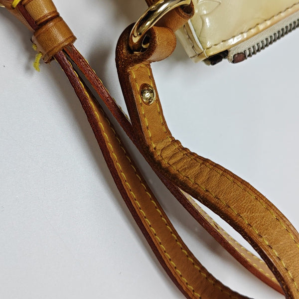 MINNA Monogram Patent Leather Yellow