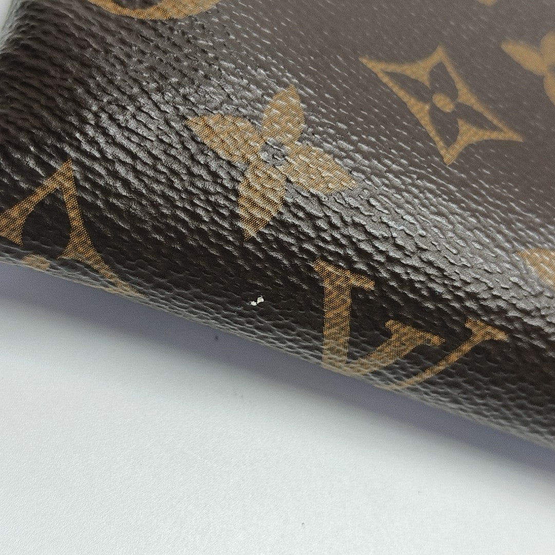 A4 Monogram Coated Canvas Brown