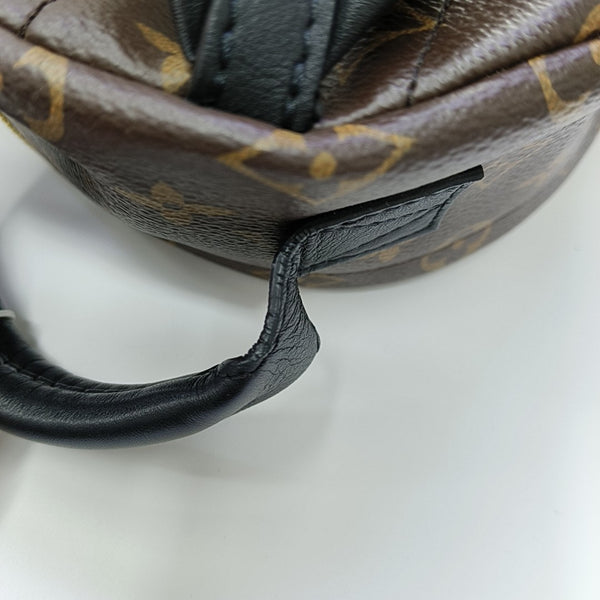 PALM SPRINGS PM Monogram Coated Canvas Brown