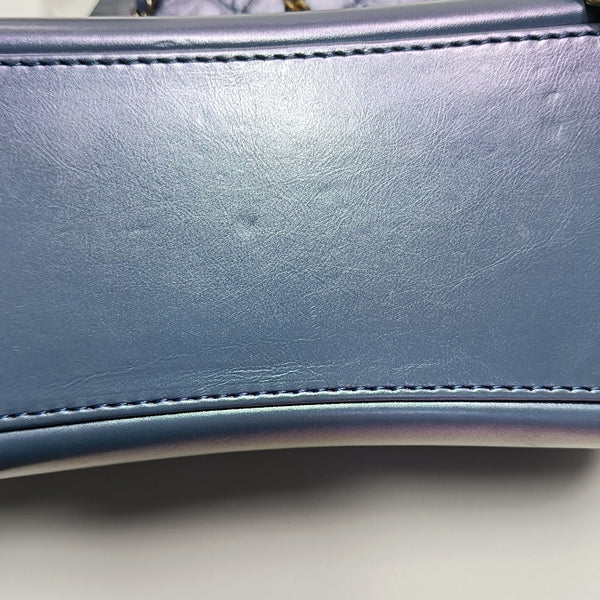 GABRIELLE Small Quilted Calfskin Purple