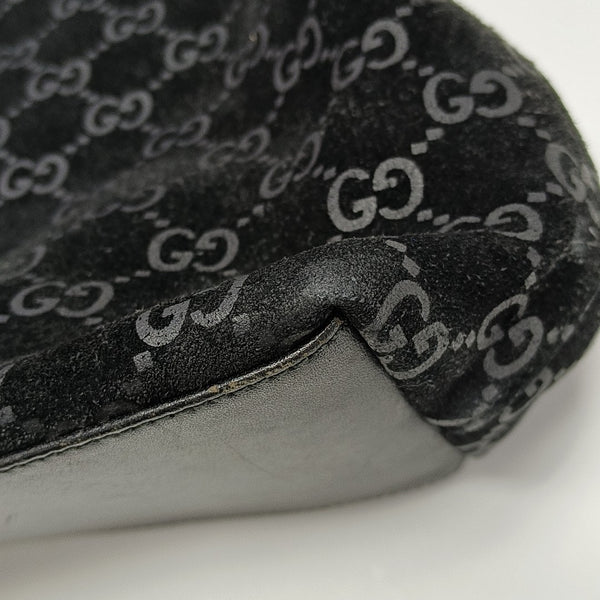 Suede Shoulder Bag Black