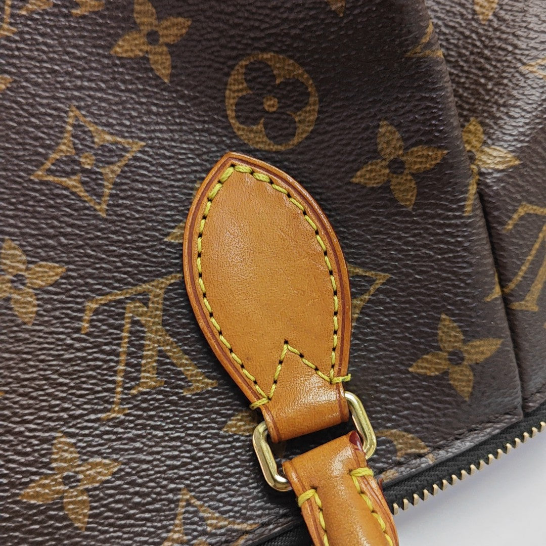 TURENNE GM Monogram Coated Canvas Brown