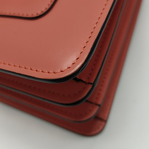 SERPENTI FOREVER Small Calfskin Red