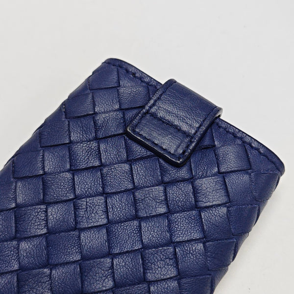 Calfskin Coin Purse Blue