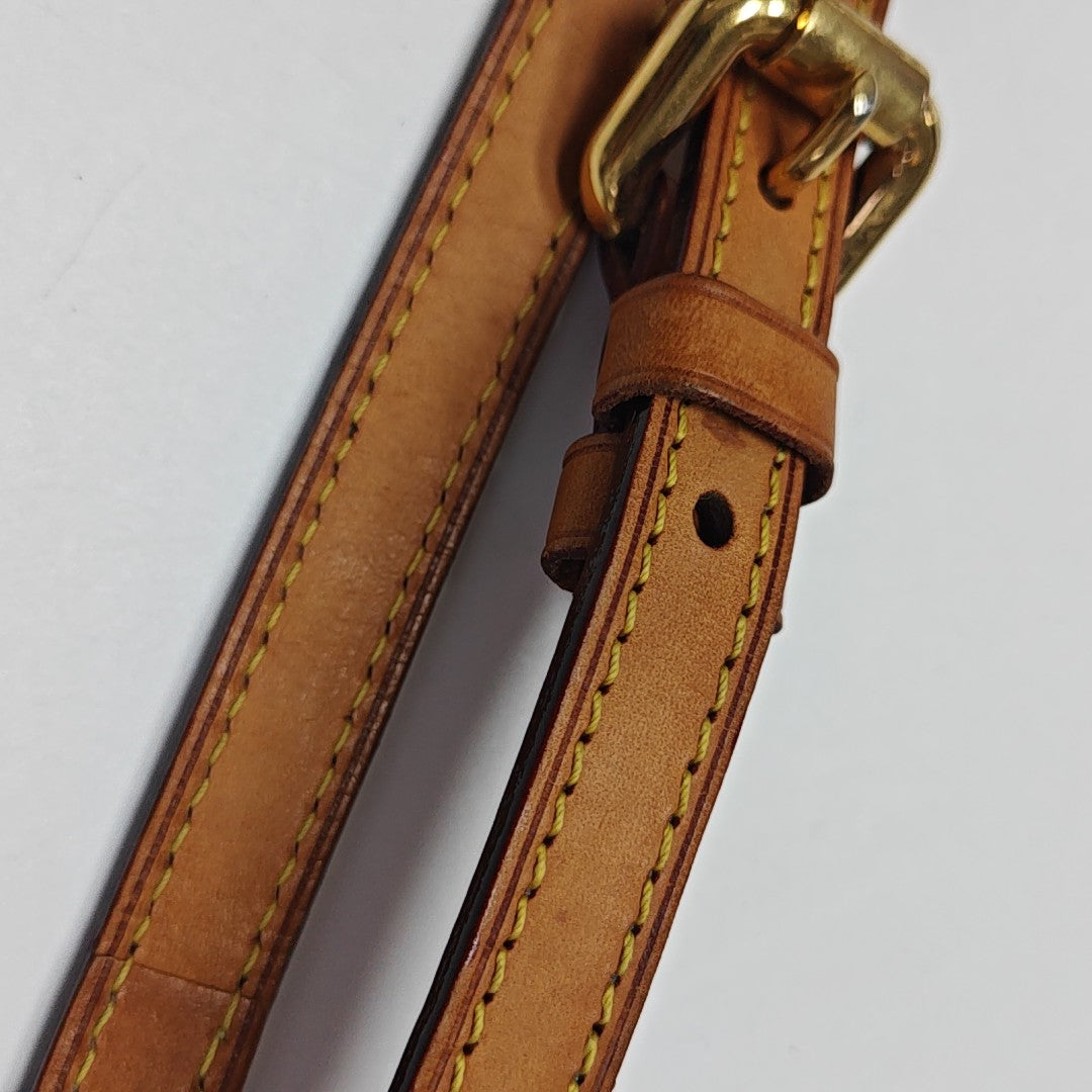 PALERMO PM Monogram Coated Canvas Brown