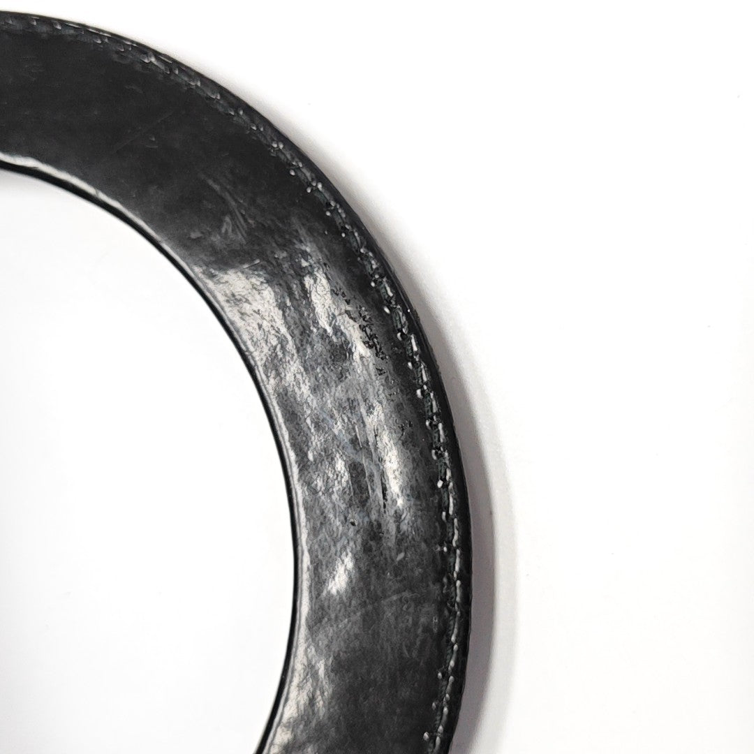 Lady Dior Medium Cannage Patent Leather Black
