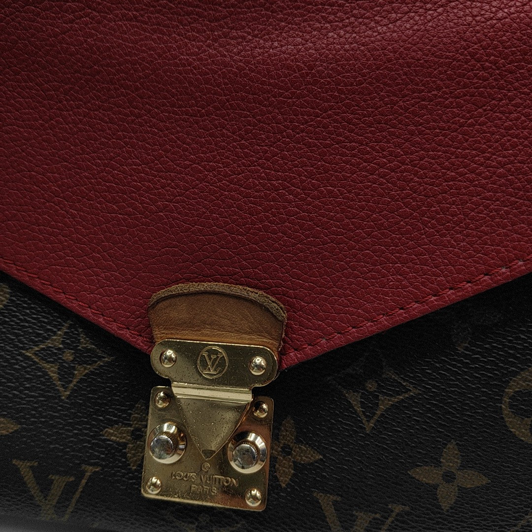 PALLAS BB Monogram Coated Canvas Brown