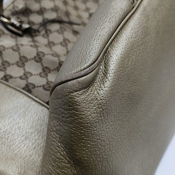 Bree Monogram Canvas Beige
