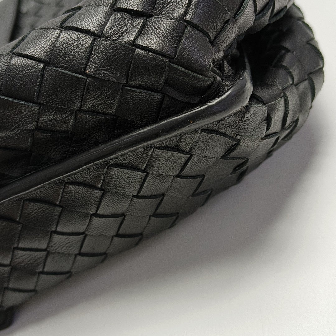 Calfskin Shoulder Bag Black