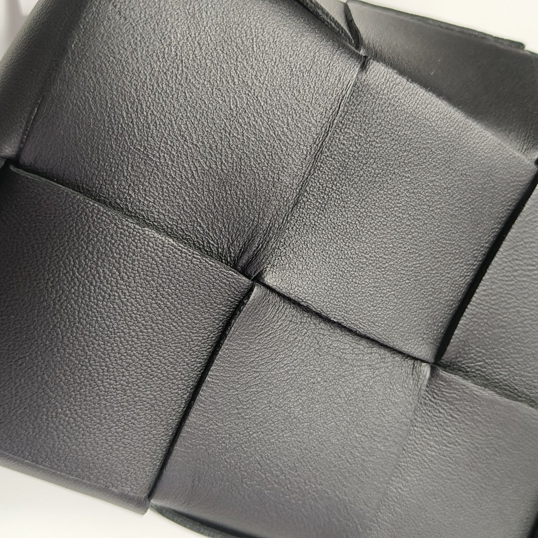 Brick Cassette Small Lambskin Black