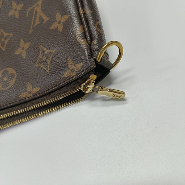 MULTI Monogram Coated Canvas Brown