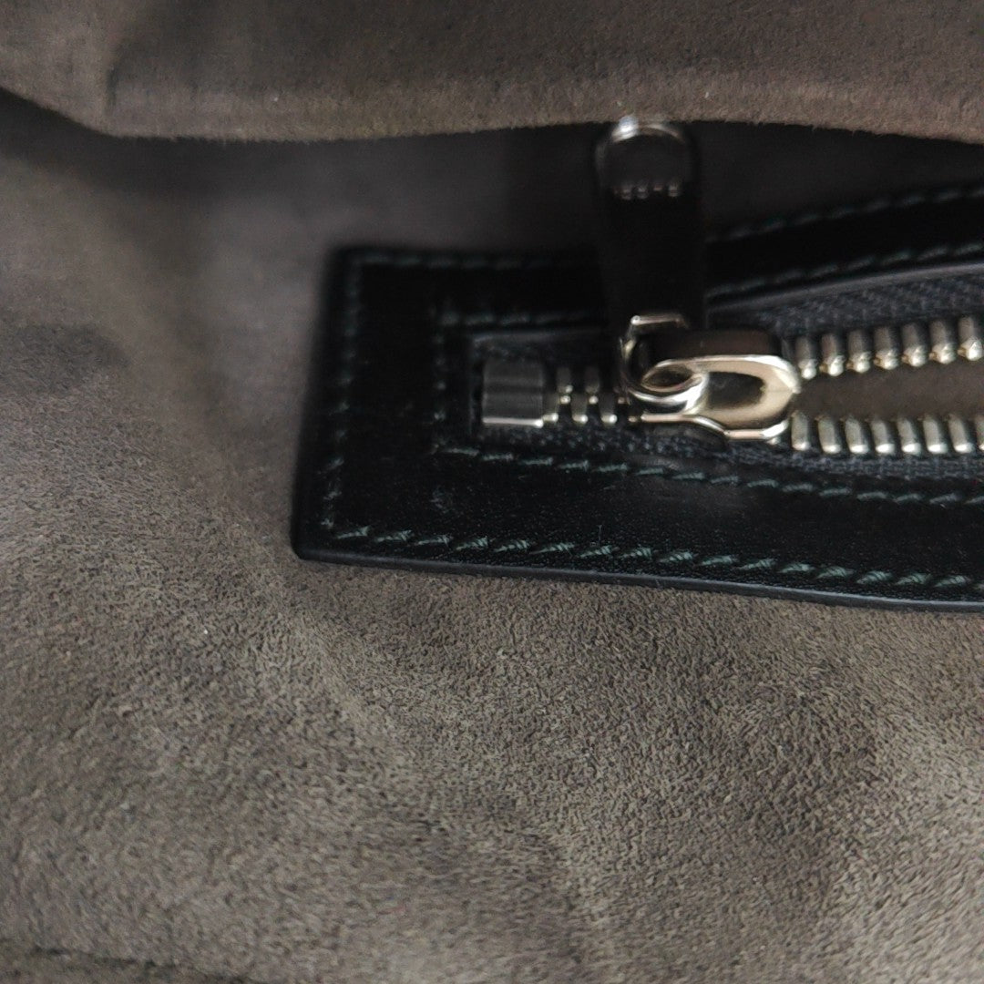 Signature Monogram Calfskin Black