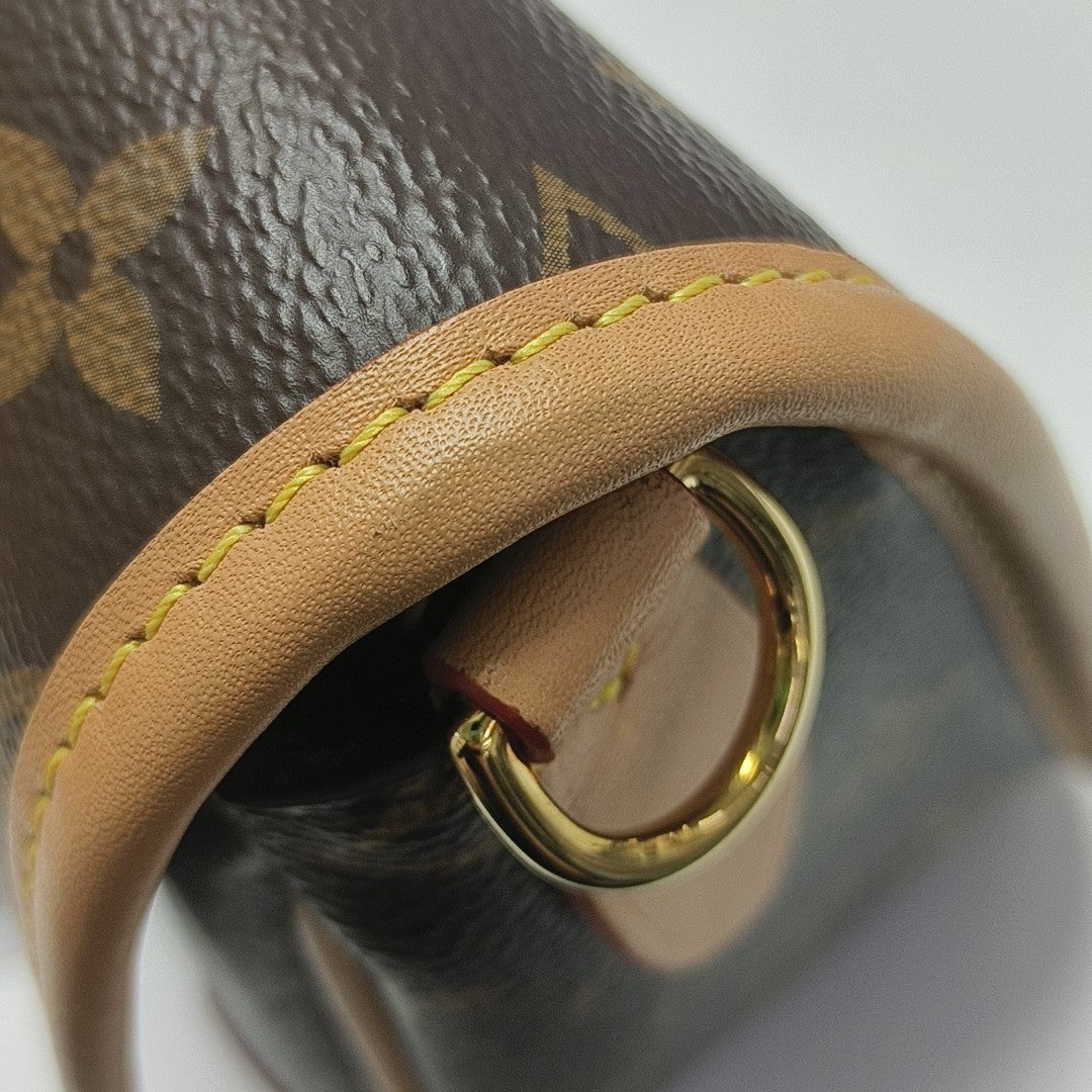 DIANE Monogram Coated Canvas Brown