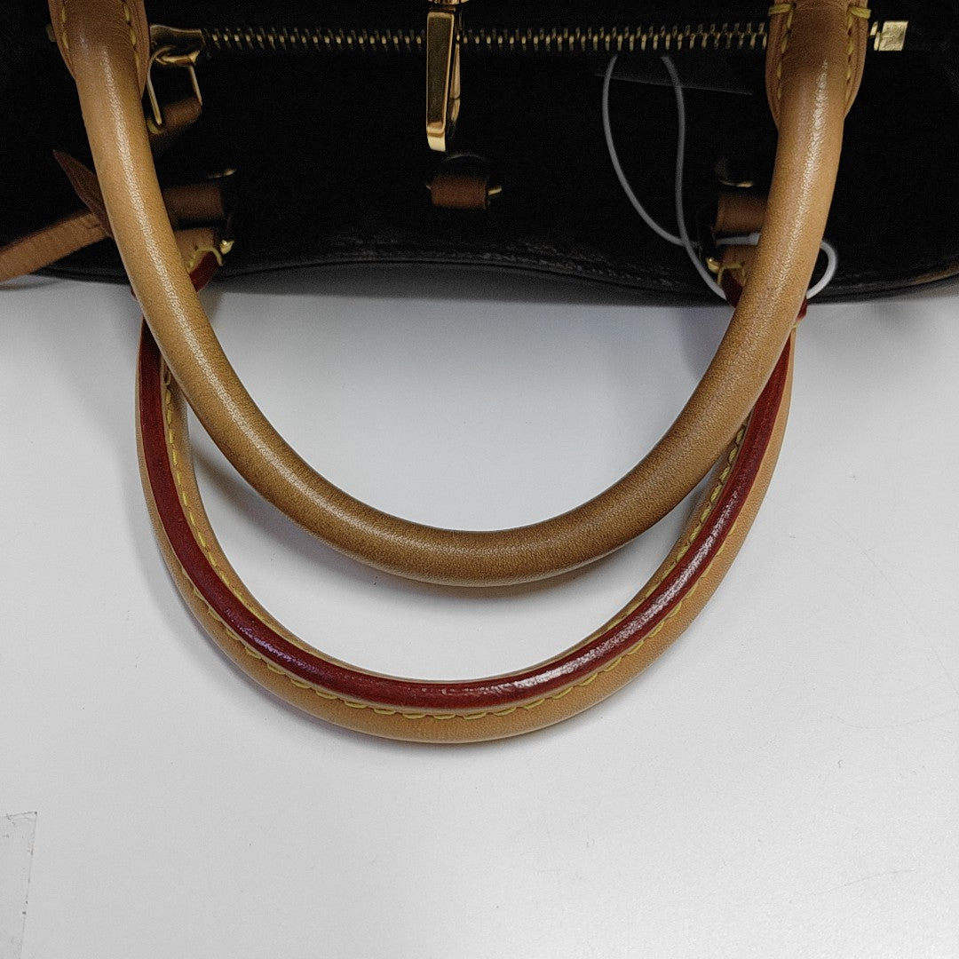 MONTAIGNE Monogram Coated Canvas Brown