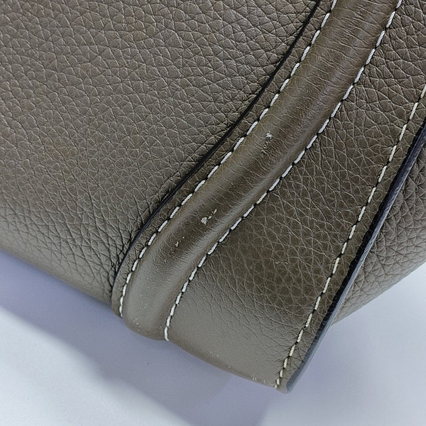 LUGGAGE Micro Calfskin Gray