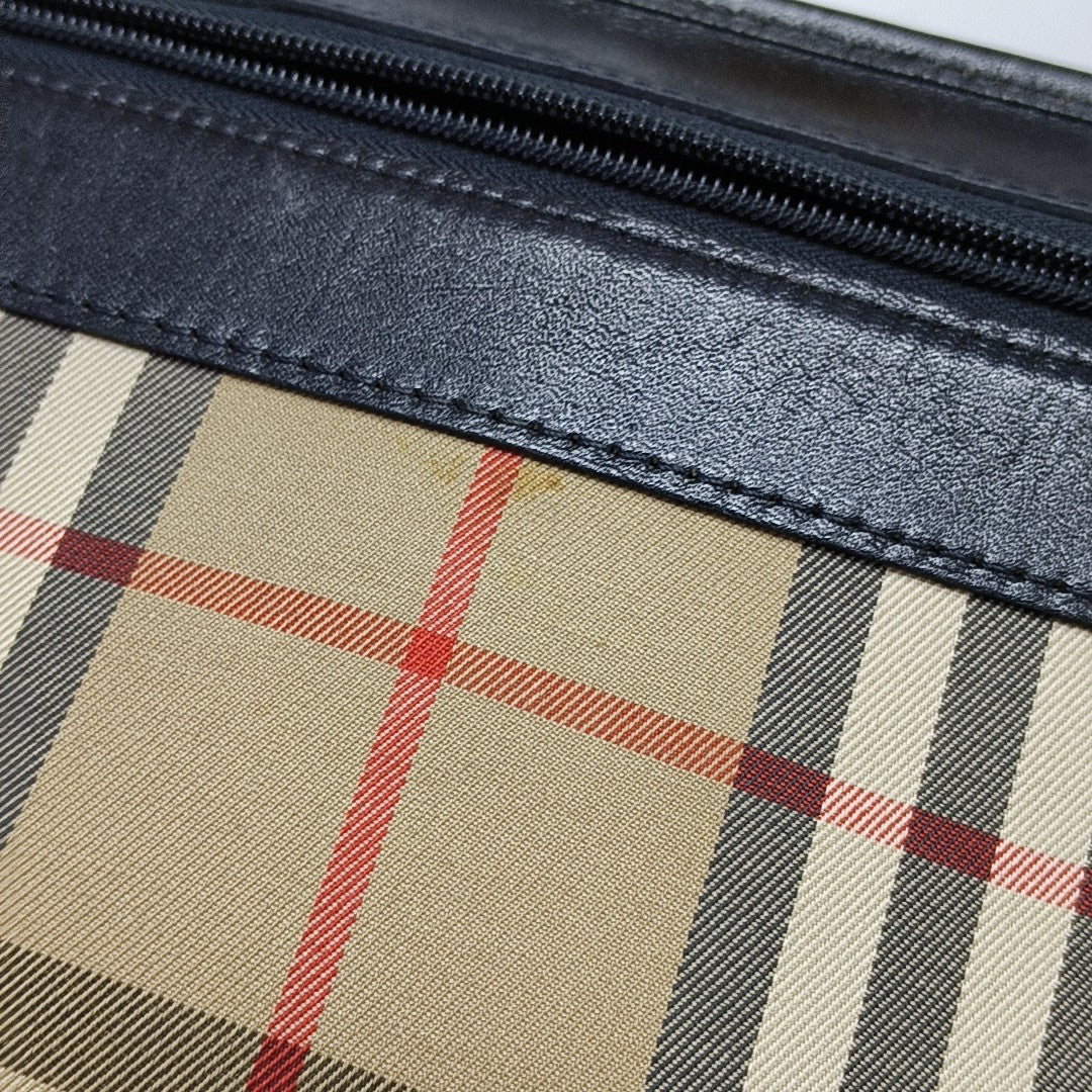 Canvas Clutch Beige