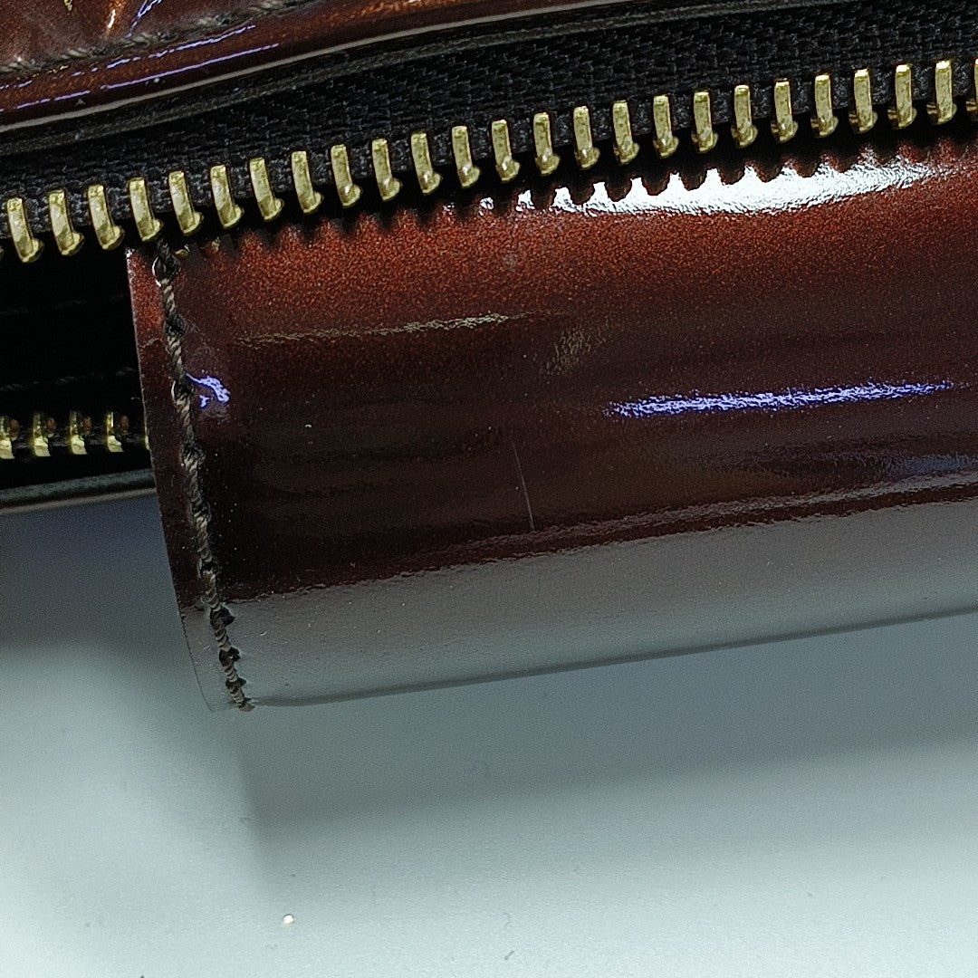 MELROSE AVENUE Patent Leather Red