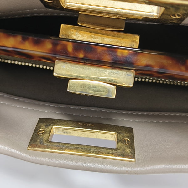 Peekaboo Medium Calfskin Beige
