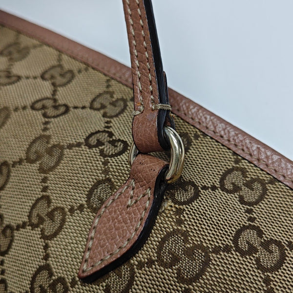 Bree Monogram Canvas Brown