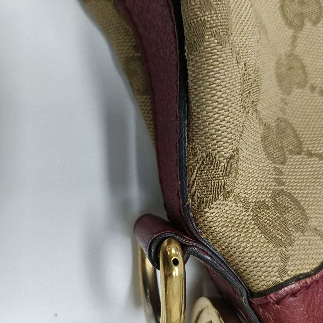 Miss GG Monogram Canvas Beige