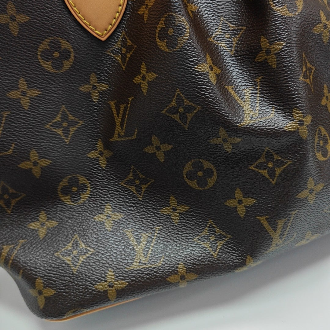 PALERMO PM Monogram Coated Canvas Brown