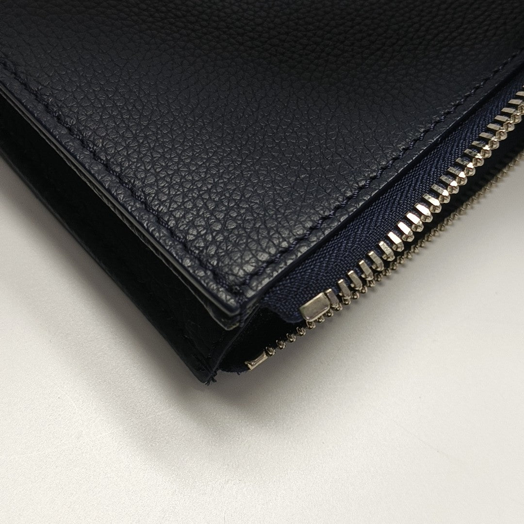 Calfskin Clutch Blue