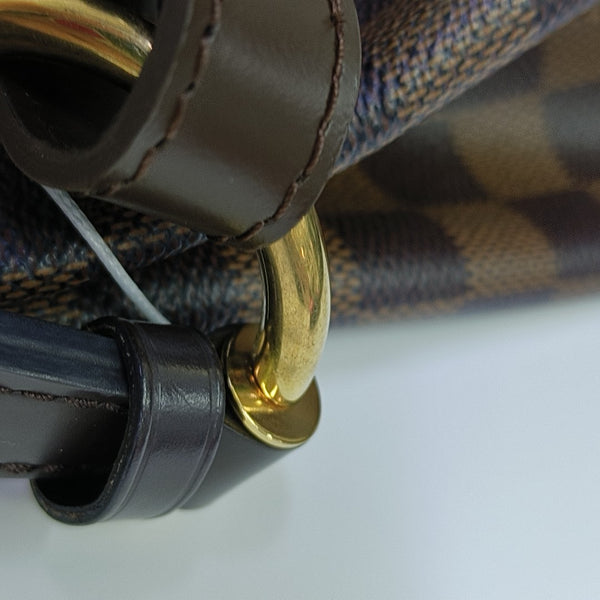 GRACEFUL PM Damier Ebene Coated Canvas Brown