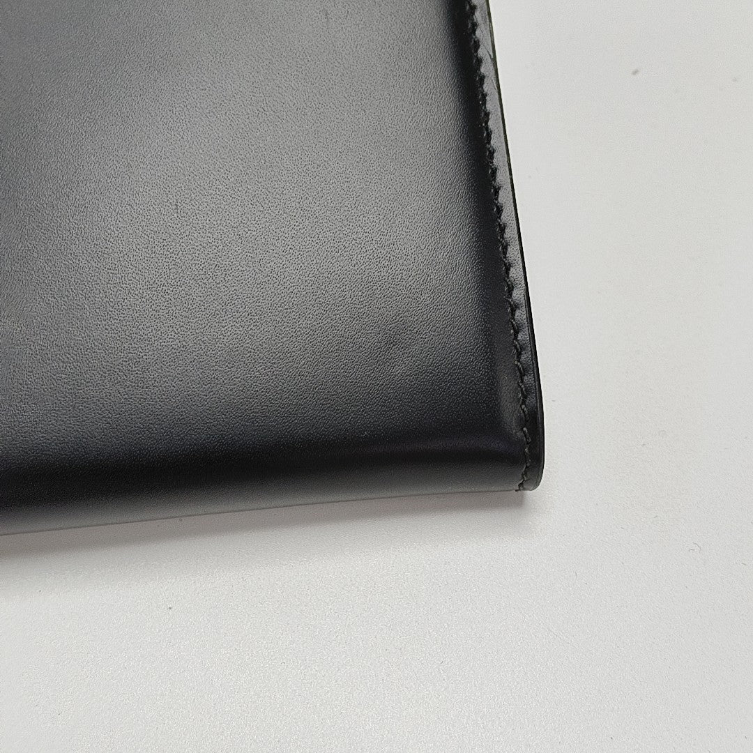 Boxyz Calfskin Black Wallet