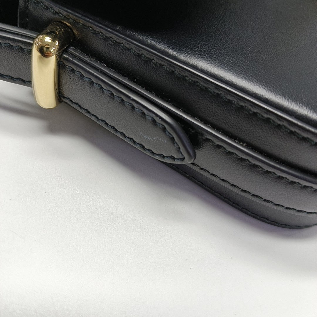Emblème Saffiano Calfskin Black