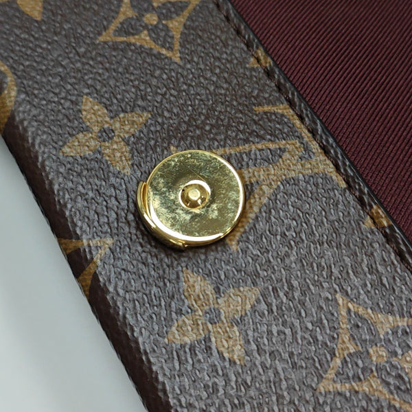 CLUNY MM Monogram Coated Canvas Brown