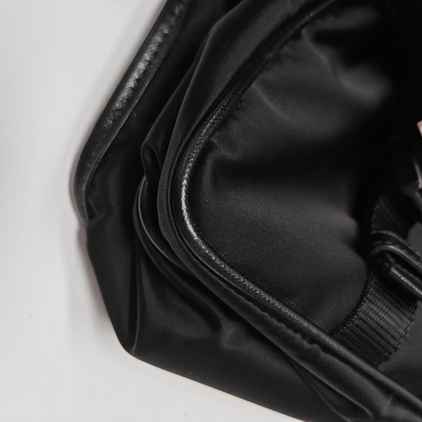 Nylon Shoulder Bag Black