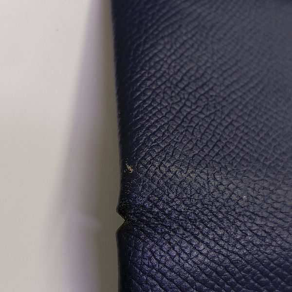 Calvi Epsom Blue Card Holder