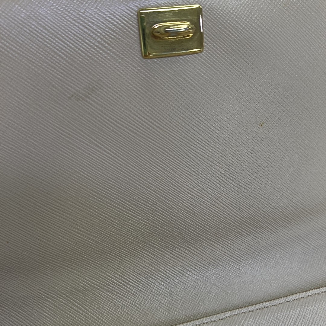 Calfskin Shoulder Bag Beige