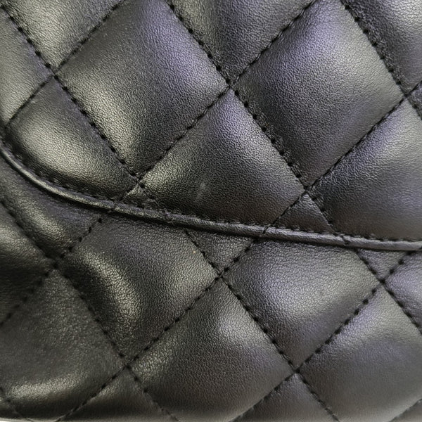 CAMBON Medium Quilted Calfskin Black