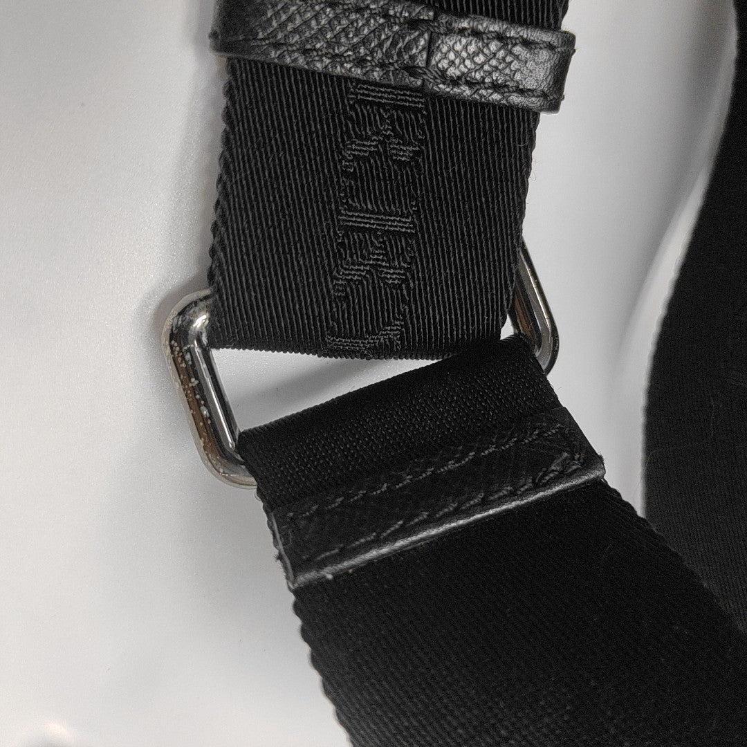 Canvas Shoulder Bag Black