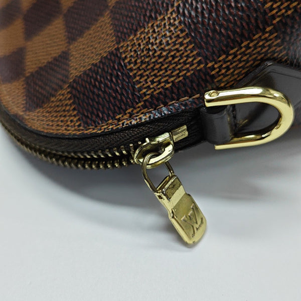 COSMETIC PM Damier Ebene Coated Canvas Brown