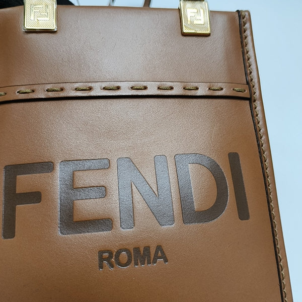 Sunshine Mini Calfskin Brown