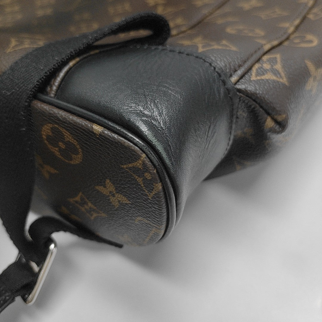 CHRISTOPHER PM Monogram Coated Canvas Brown