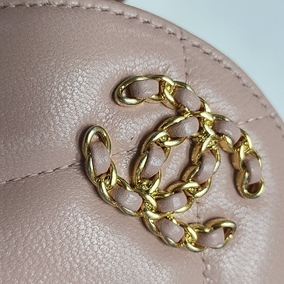 CHANEL 19 Small Quilted Lambskin Multicolor