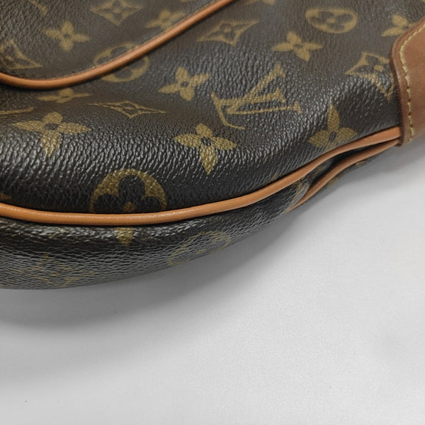 VINTAGE THAMES GM Monogram Coated Canvas Brown