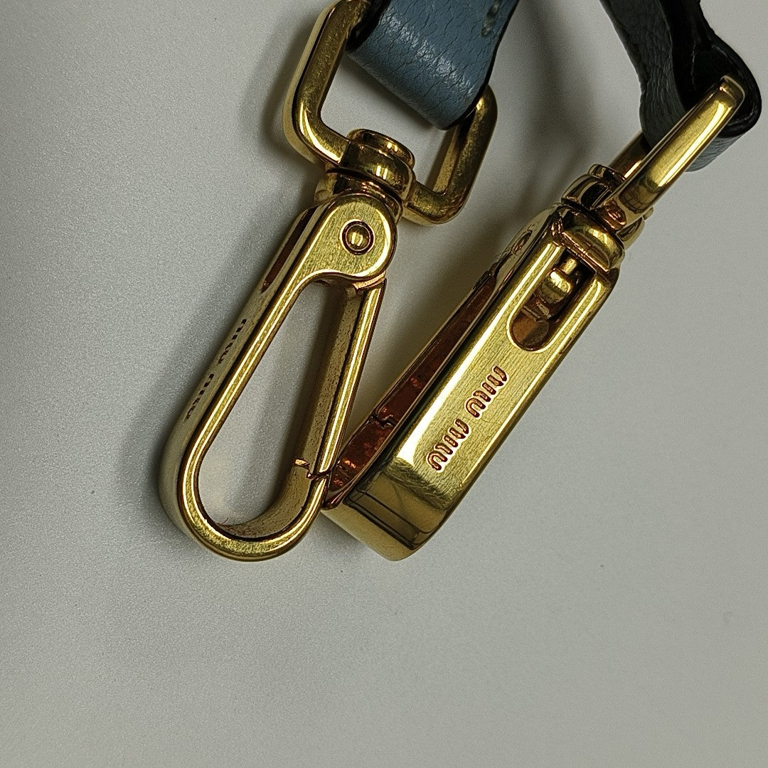 Calfskin Shoulder Bag Multicolor