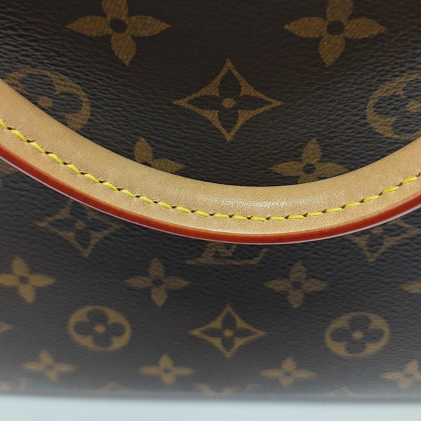 PALAIS PM Monogram Coated Canvas Brown