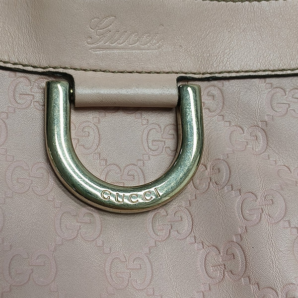 Monogram Calfskin Tote Bag Pink