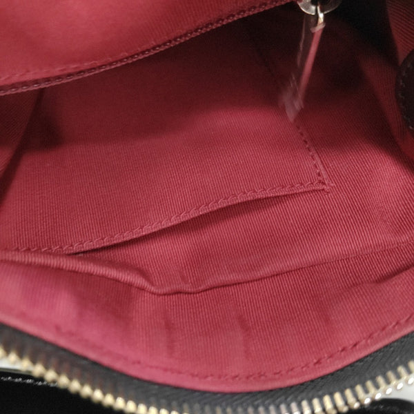 GABRIELLE Small Quilted Calfskin Black